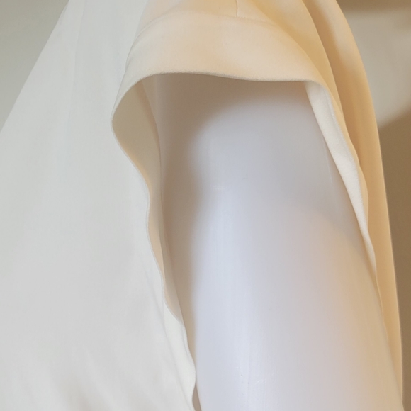 THEORY SILK COLOR BLOCK DRESS LARGE - Picture 6 of 12